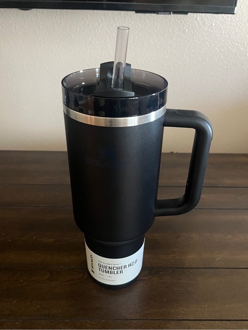 Stanley Tumbler – 40 oz. – NWT – Black & Silver